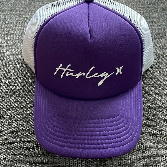 Hurley Purple Trucker Hat 